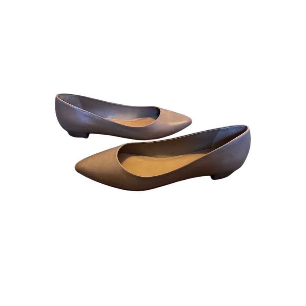 Bernardo Fritz Women's Beige Ballet Flats Pointed Toe Size 8.5 - Picture 6 of 11